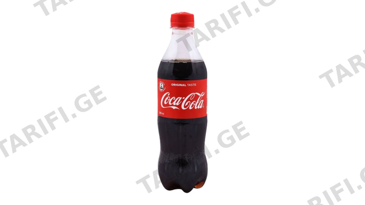 გაზიანი სასმელი Coca-Cola - 0.5L
