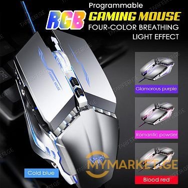 AULA S30 RGB programmable gaming mouse