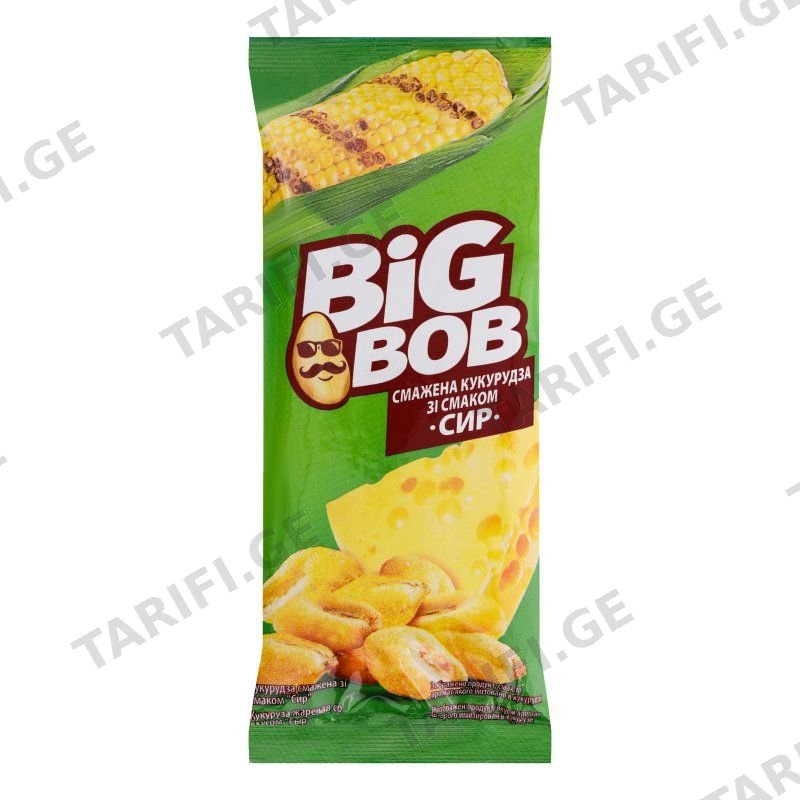 BIG BOB სიმინდი მოხალული ყველის-50გრ