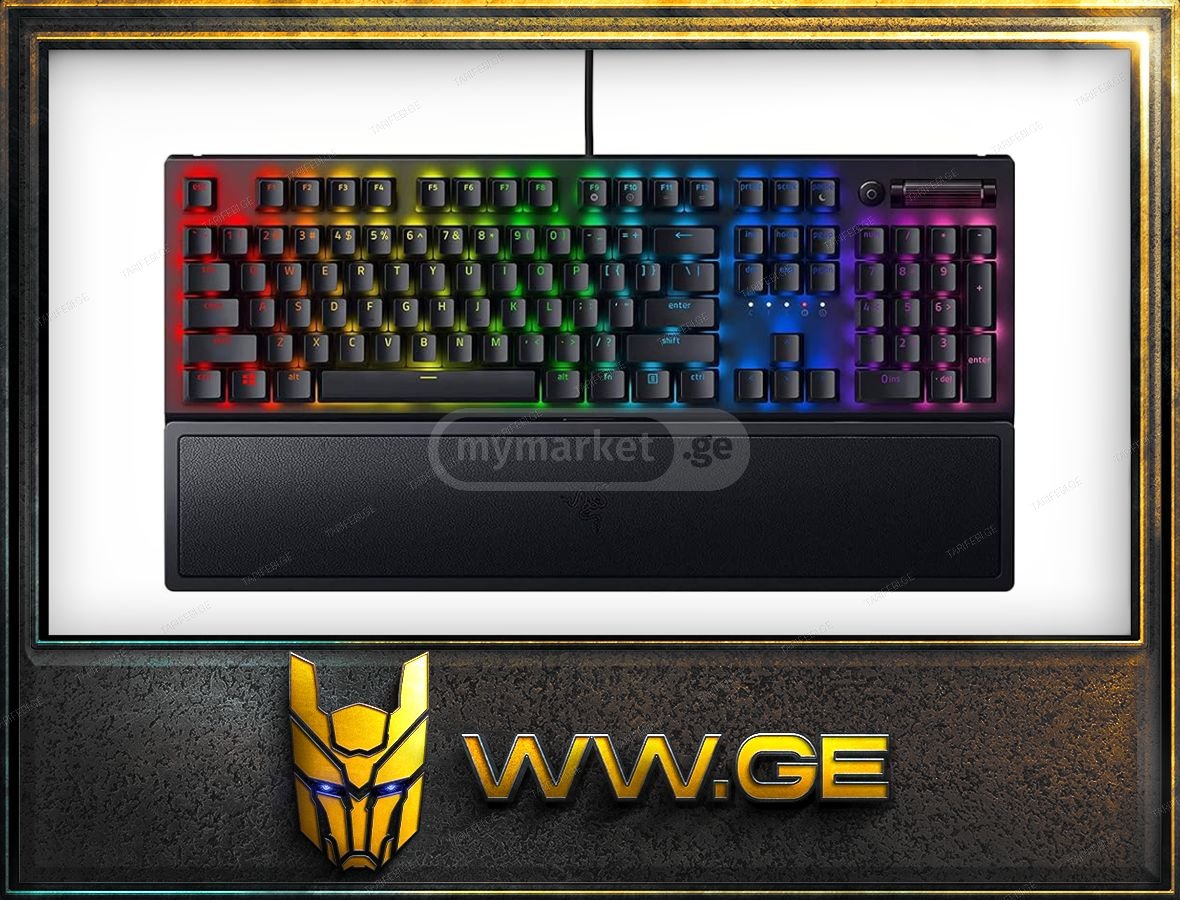 ✅ახალი✅ Razer BlackWidow V3 Mechanical Gaming Keyboard✅