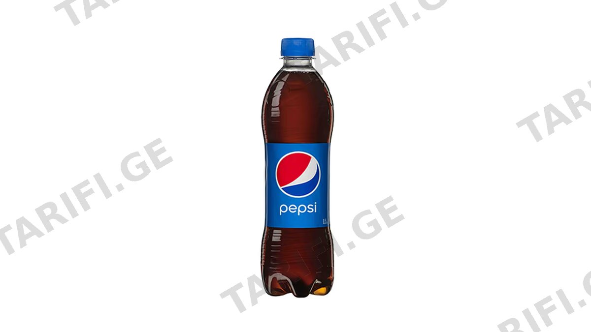 გაზ.სასმელი /პეპსი/ 0.5ლ