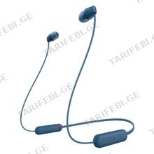 SONY WI-C100 Blue უსადენო ყურსასმენი