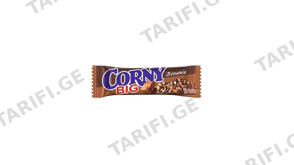 Corny Big მარცვლეულის ბატონი ბრაუნი 50გრ
