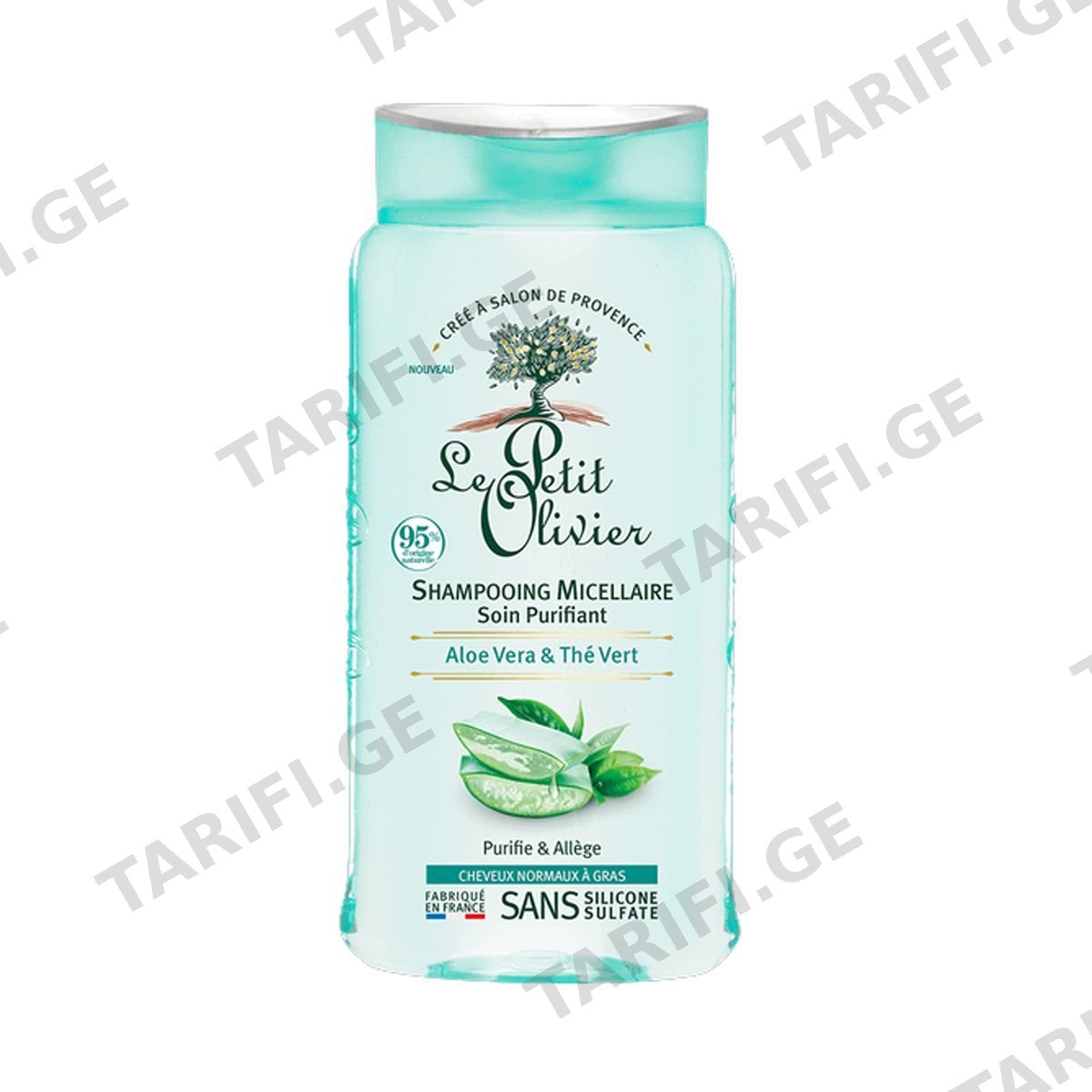 ლეპეტიტი შამპუნი ცხიმ.თმის 250მლ 8456 Lepetit Shampoo for oily hair 250 ml