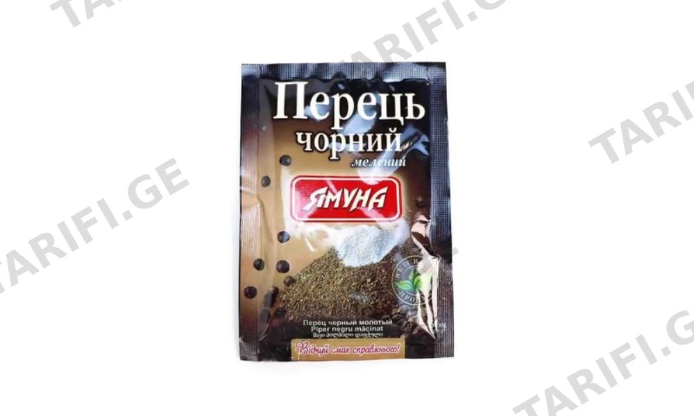 იამუნა დაფქული პილპილი 50