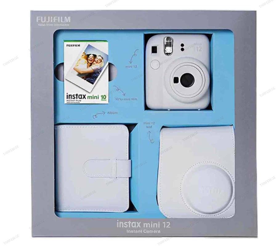 FujiFilm Mini 12 Clay White – Gift Box