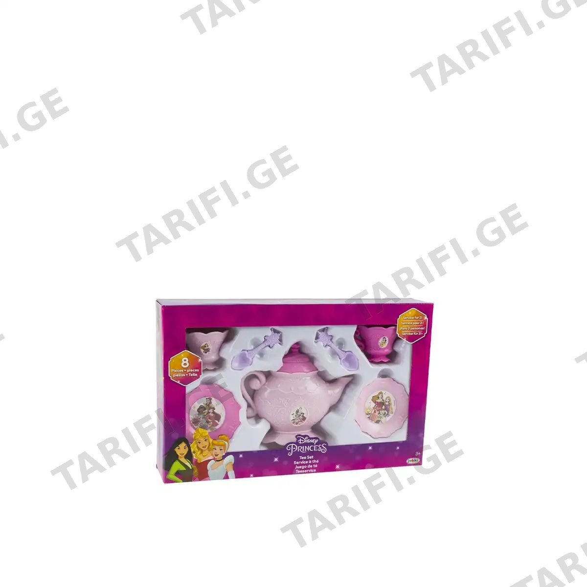 ჩაის ნაკრები 1×8 Disney Princess Jakks Pacific 356581
