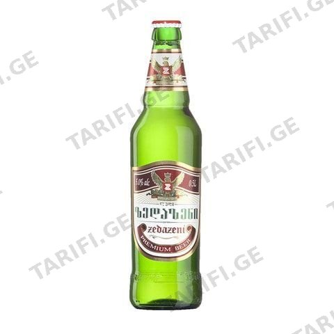ლუდი ზედაზენი 0.5 შუშა