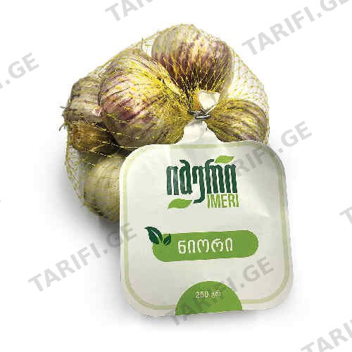 ნიორი ბადეში 0.250 გრ /იმერი