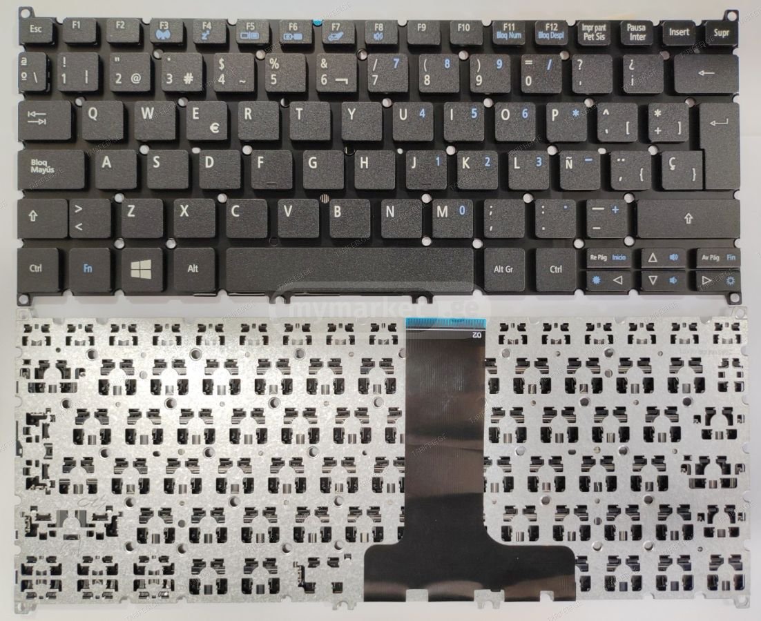 Acer B118 სასკოლო ბუკის კლავიატურა B118 keyboard