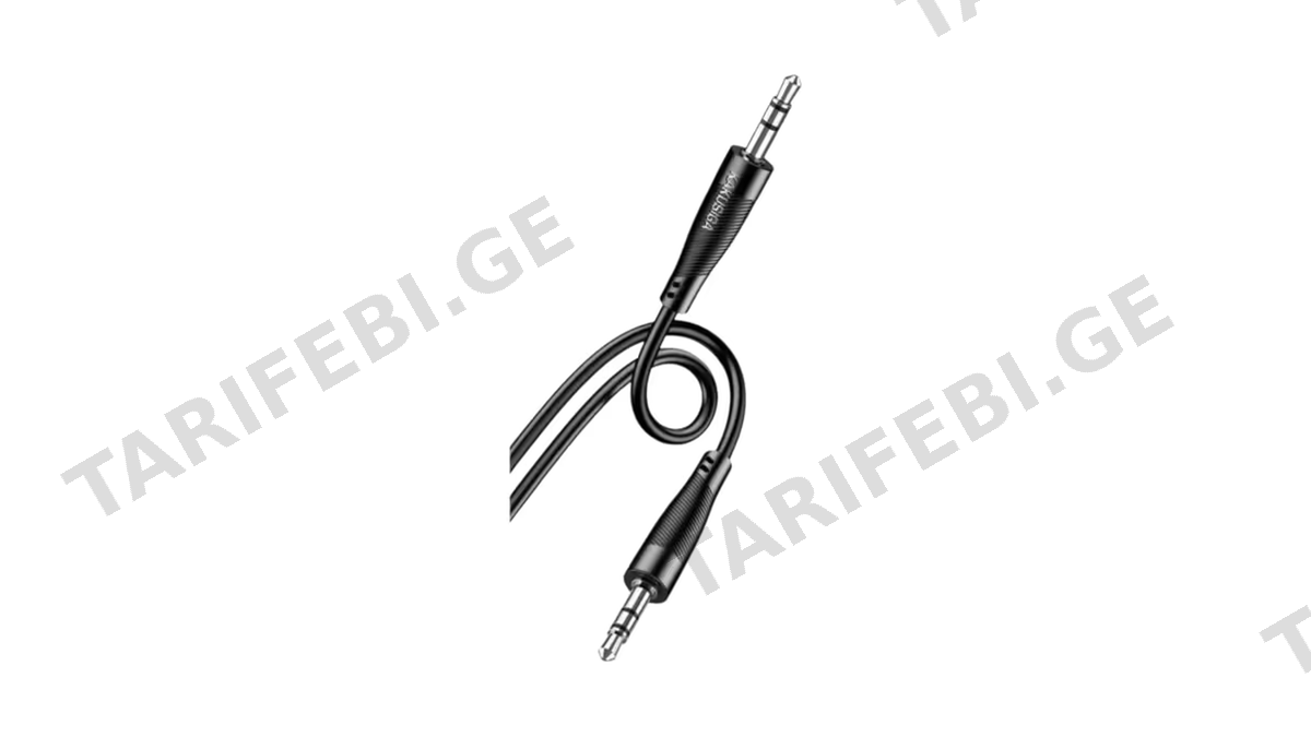 KAKUSIGA KSC-893 AUX Audio Cable 1m - Black