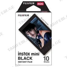 Fujifilm Instax Mini 10 Pack Designer Film Black ფირი