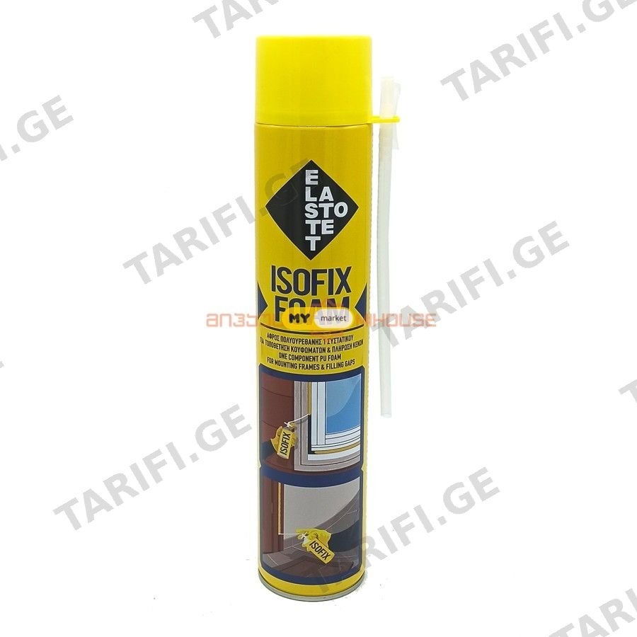 ქაფი სამონტაჟო ISOFIX PU FOAM ADAPTER 700ml
