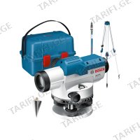 (120მ) ოპტიკური ნიველირი BOSCH GOL 32 D + GR 500 + BT 160