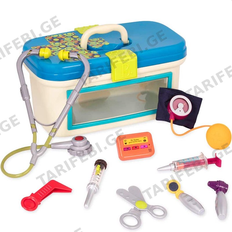 სათამაშო ექიმის ნაკრები B. TOYS DR. DOCTOR (BX1110Z)