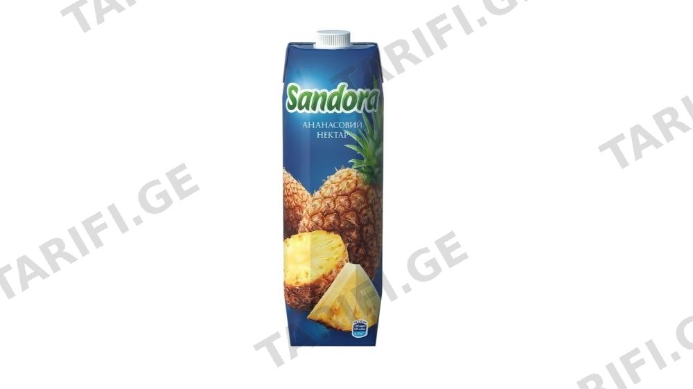 Sandora წვენი ანანასი 0.97ლ