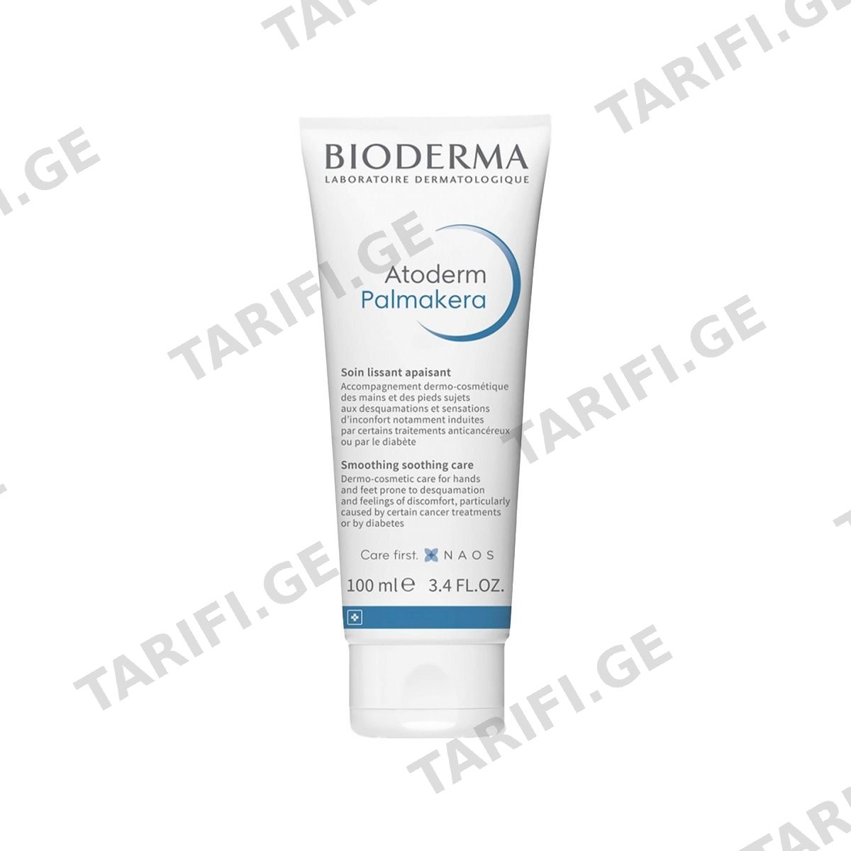 ხელისა და ფეხის კრემი Atoderm 100 მლ ბიოდერმა - Bioderma