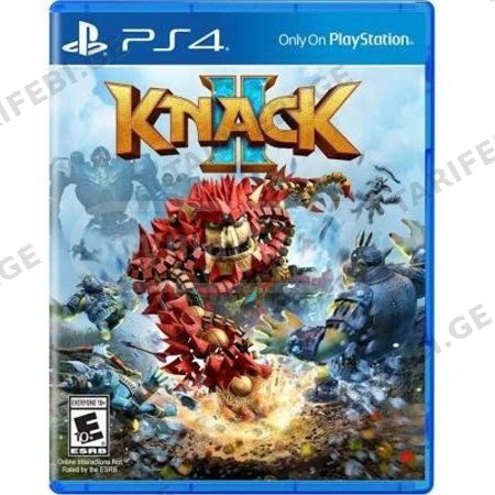 PS4 KNACK 2