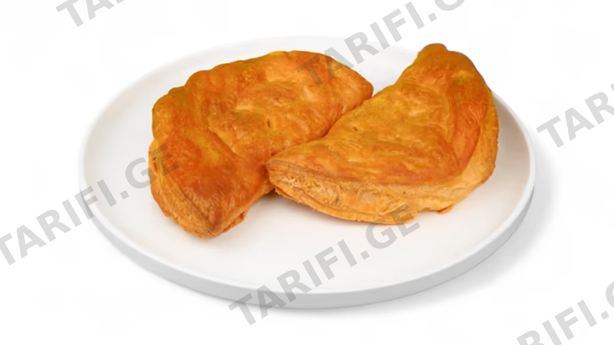 ხორცის ღვეზელი ფენოვან ცომში