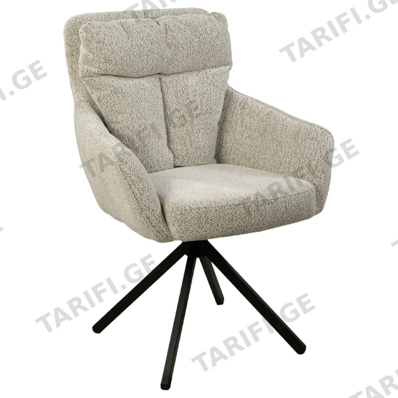 მბრუნავი სკამი COMFORT ROOM TGC-CANDAR/ODESSA600 ბეჟი