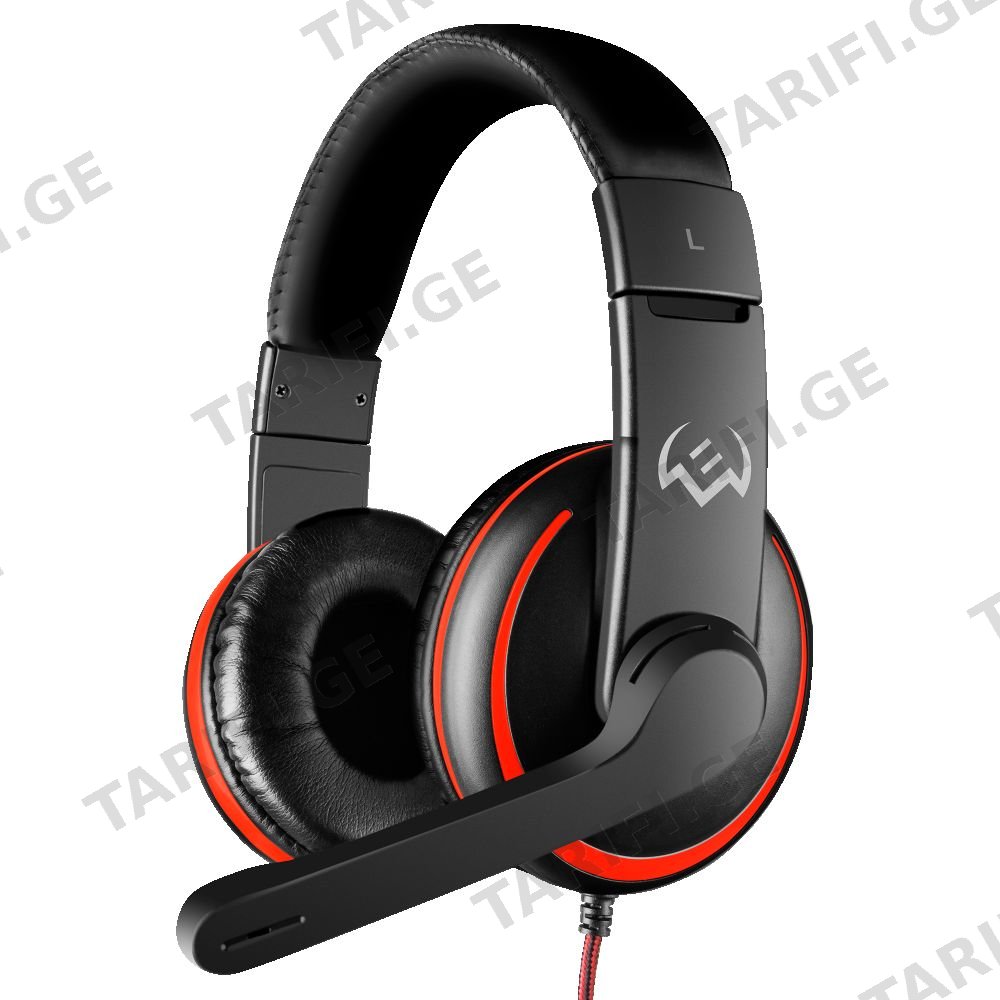 ყურსასმენი Sven AP-G007MV black-red