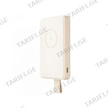 Xiaomi Magnetic Power Bank 6000mAh BHR9074GL White პორტატული დამტენი
