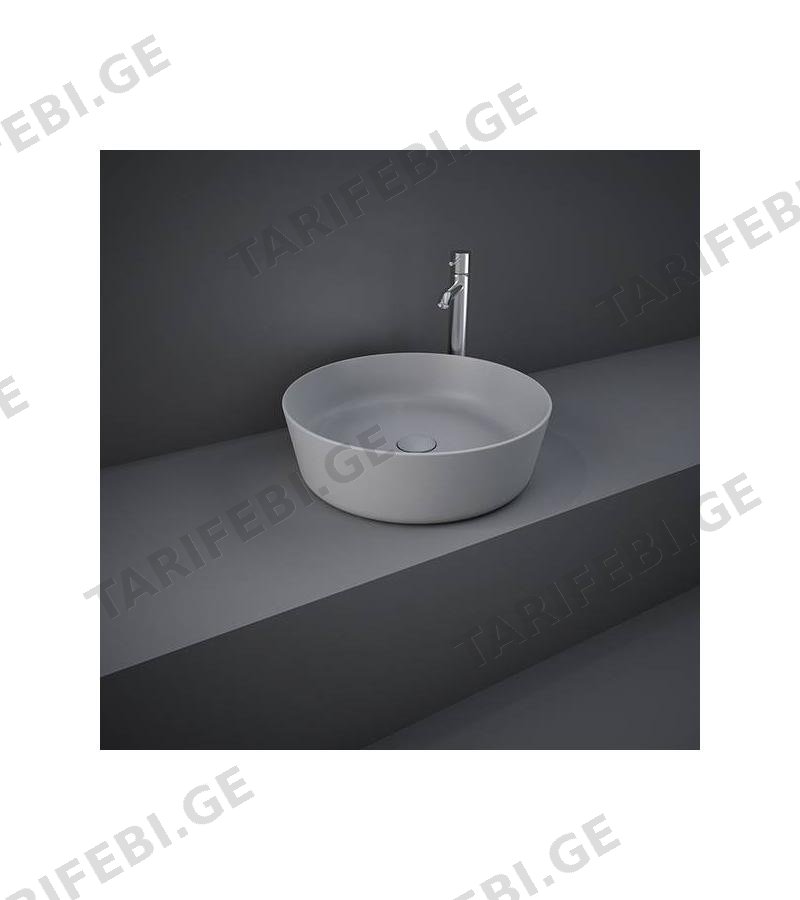 ხელსაბანი დასადგამი RAK-FEELING 42 სმ MATT GREY FEECT4200503A RAK CERAMICS