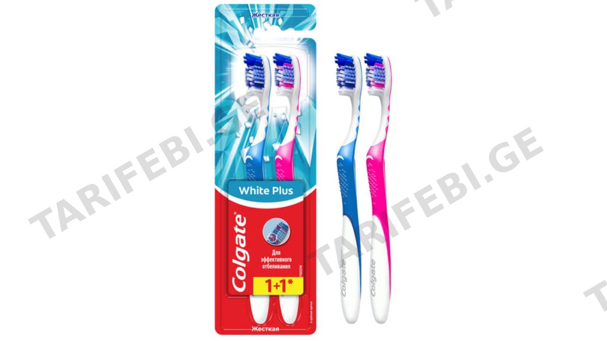 კბილის ჯაგრისი "ქოლგეითი" Whitening 1+1