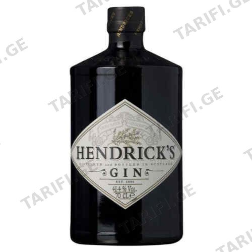 Hendricks 0,7 L 41,4 % - ჯინი ჰენდრიკსი