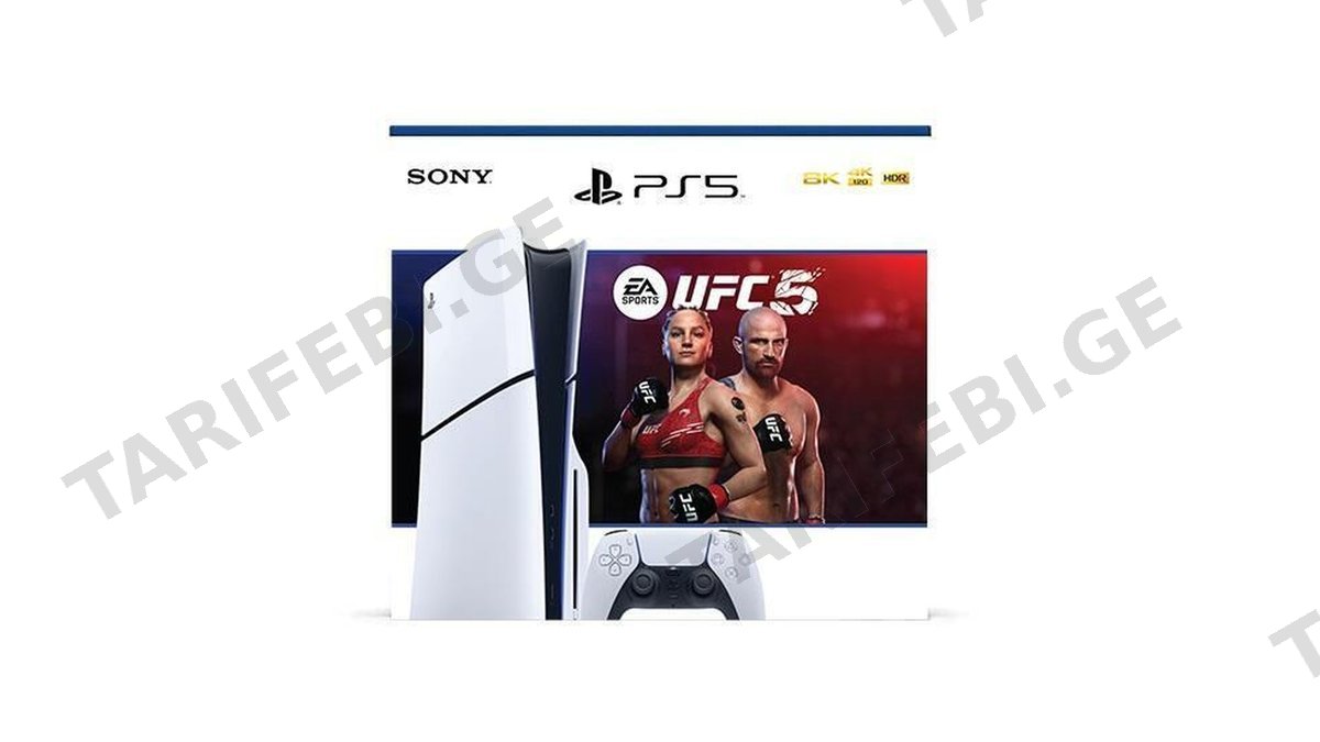 Sony PlayStation PS5 Slim 1TB UFC 5 Bundle