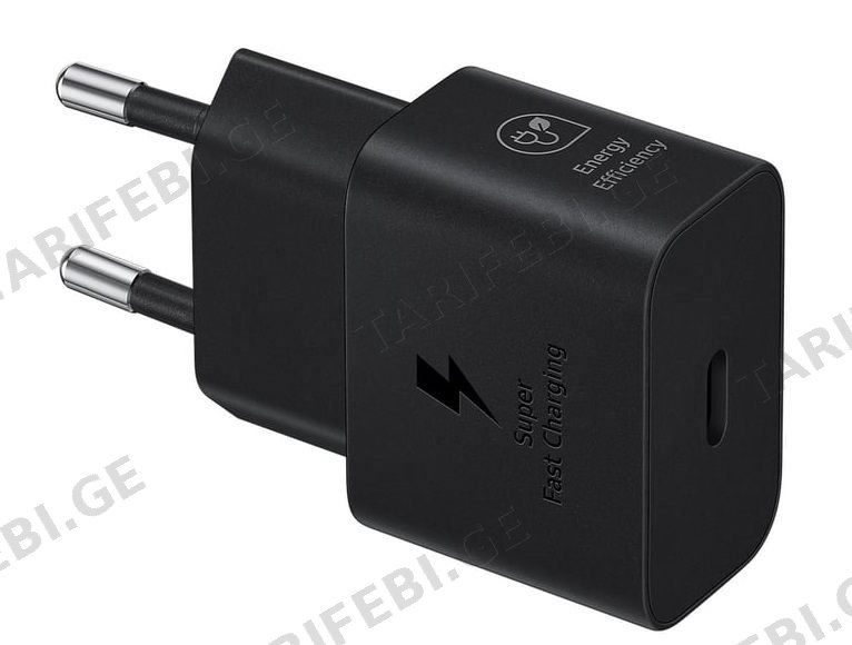 დამტენი Samsung Fast Charger Type C Black EP-T2510NBEGRU