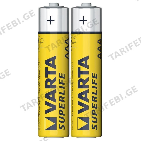 ელემენტი VARTA Superlife AAA 2 ც.