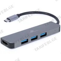 USB ადაპტერი GEMBIRD A-CM-COMBO2-01 2-IN-1 (9 CM)