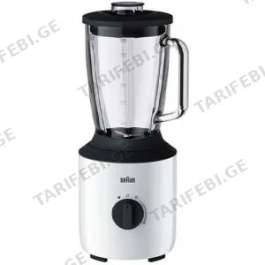 სტაციონალური ბლენდერი Braun JB3150WH