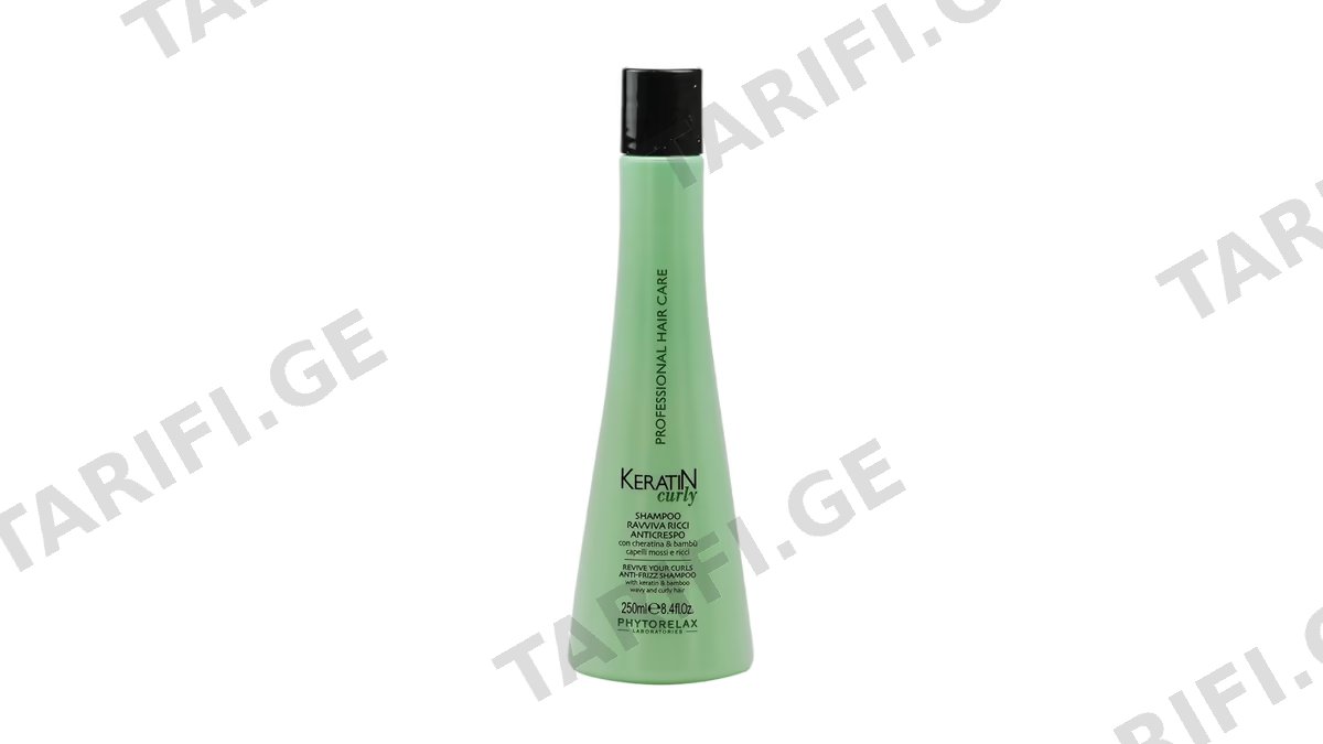 ფიტორილექსი შამპუნი 8083 Keratin Curly-ის ხვეული თმისთვის 250მლ *