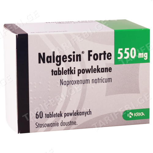 ნალგეზინი ფორტე ტაბლეტი 550მგ #60