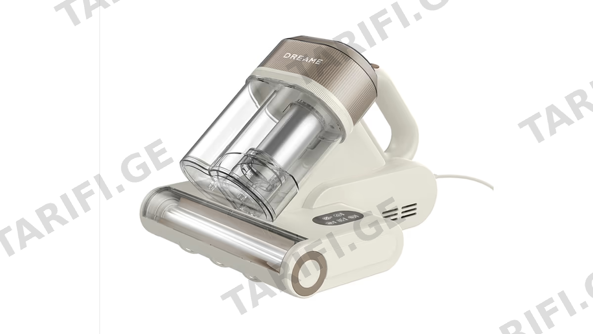 რბილი ავეჯის მტვერსასრუტი Dreame S10, 400W, 0.4L, Mite Remover, White