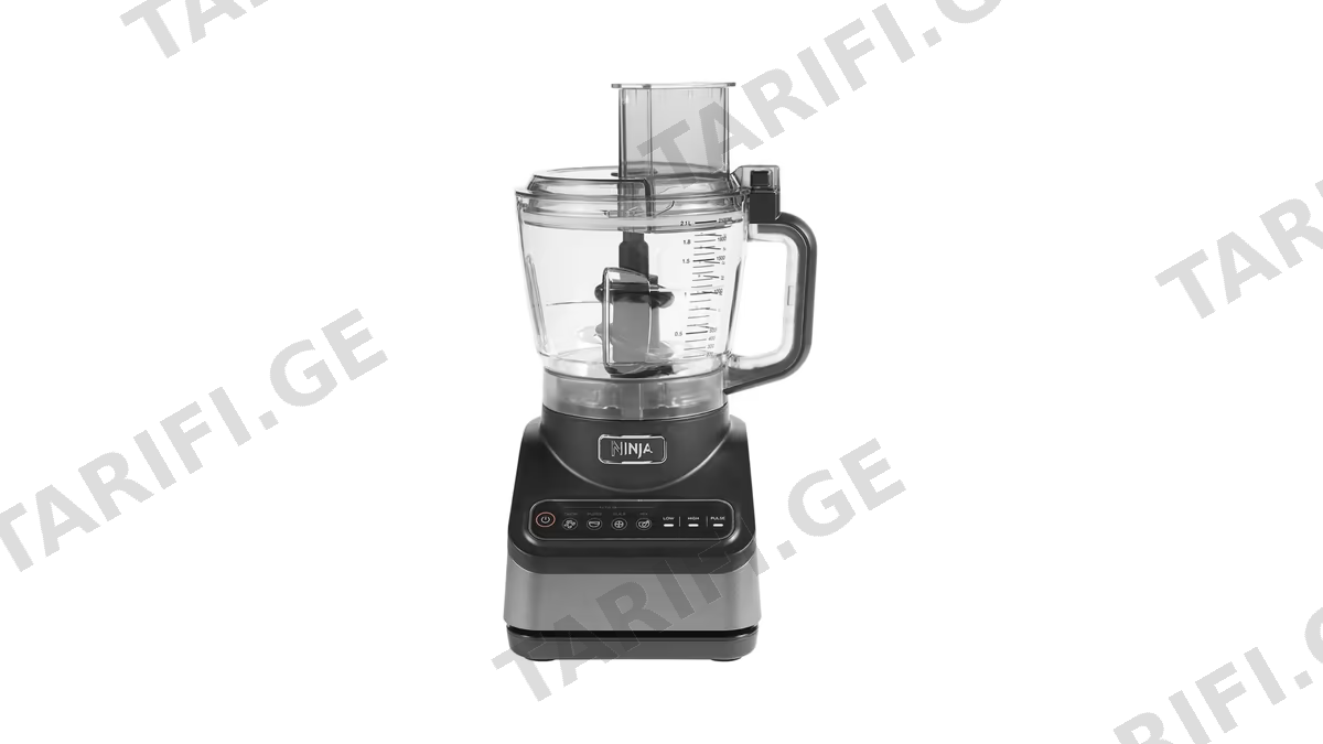 სამზარეულოს კომბაინი Ninja BN650EU, 850W, 2.1L, Food Processor, Black/Silver