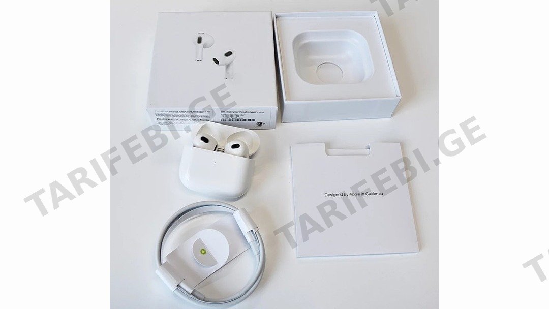ყურსასმენი  AirPods 3rd generation Replica
