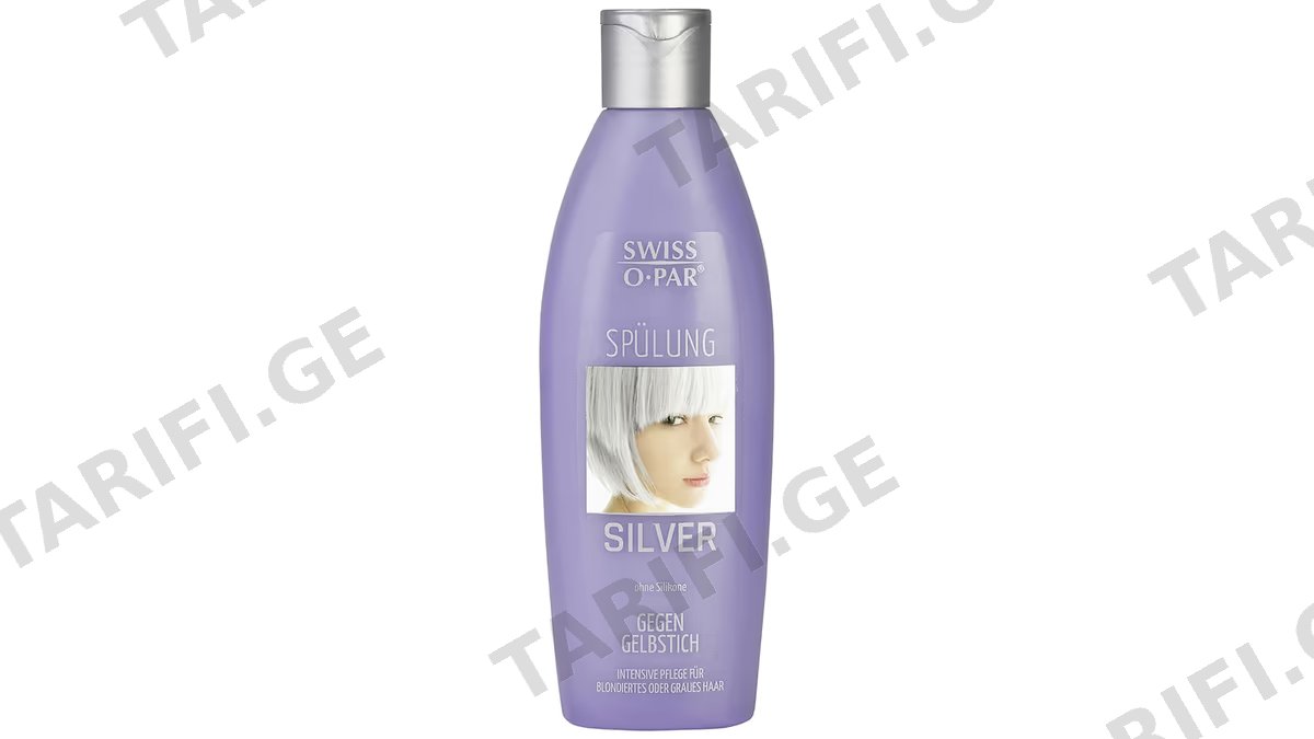 სვის-ო-პარი კონდ. 4811 Silver სიყვითლის საწ.გაღიავებული და ჭაღარა თმისთვის 250მლ *