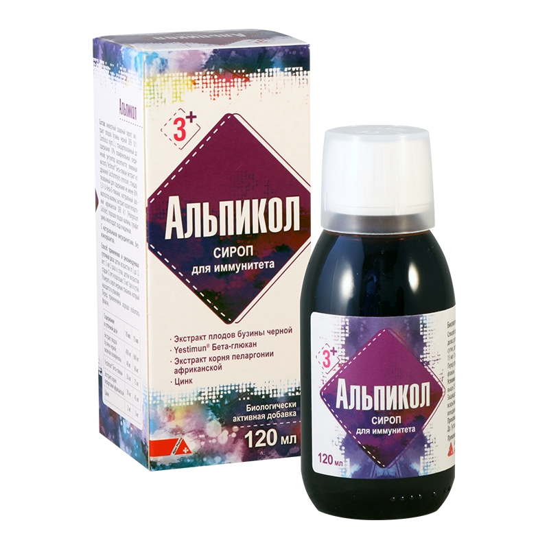 ალპიკოლი 120მლ სიროფი
