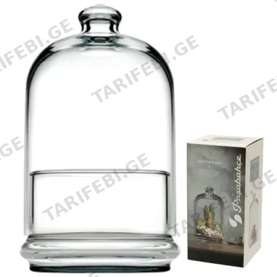 მინის ტკბილეულის კონტეინერი PASABAHCE 996889-4 (MIDI PATISSERIE)