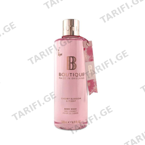 გრეის კოული BOUTIQUE - შხაპის გელი საკურა/პიონი 500მლ 3651