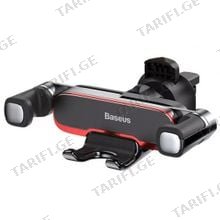 Baseus Mr Hui Gravity Car Mount SUYL-HU01 Black მობილურის სამაგრი