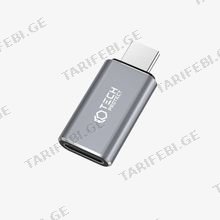 ადაპტერი Tech-Protect Ultraboost Adapter ( Type-C to Lightning )