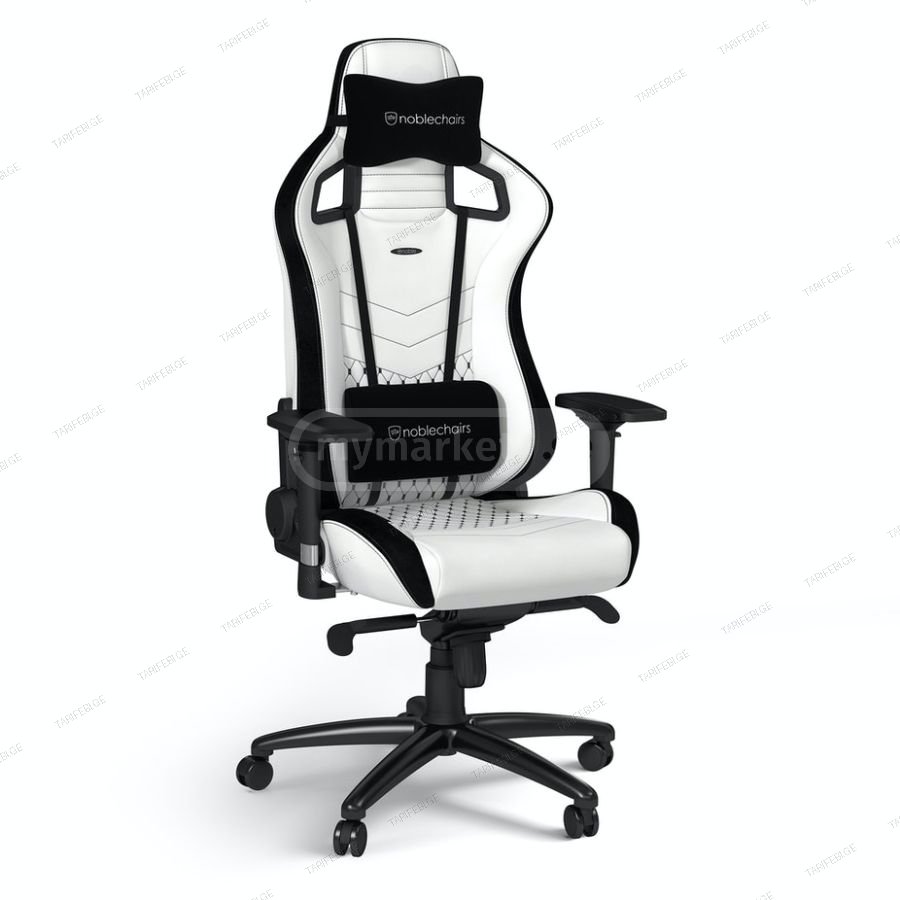 noblechairs EPIC Gaming Chair - white PU-WHT-001