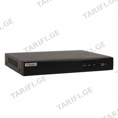 ჩამწერი NVR, Hiwatch DS-N308P(D), 1sata, 8ch, poe