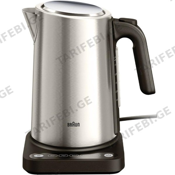 ელექტრო ჩაიდანი Braun WK5205BK