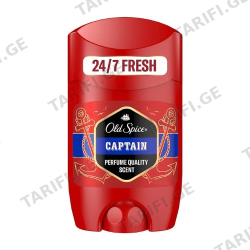 ოლდ სპაისი - მამაკაცის დეოდორანტი სტიკი Captain 50მლ