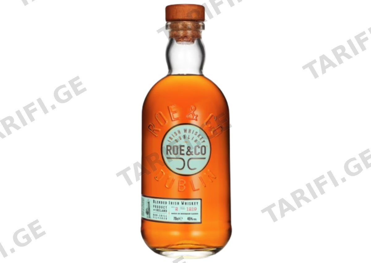 ირლანდიური ვისკი Roe & Co - 0.7L